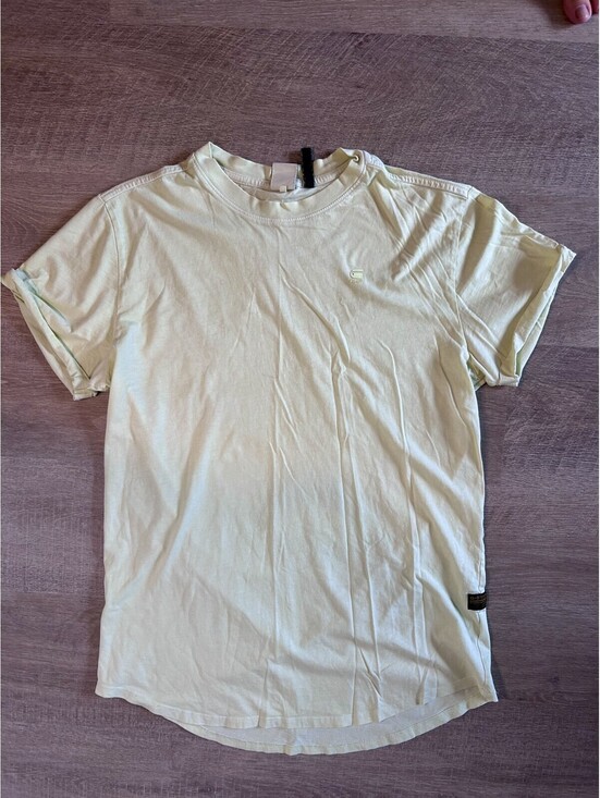 G-Star Other - G-Star Raw RAW t-shirts, Pale Yellow, Size M